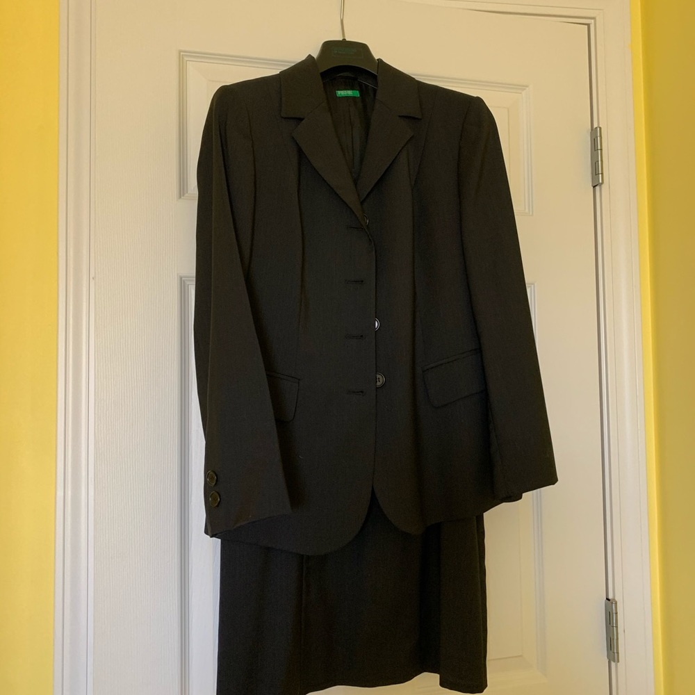 Benetton dress suit. Sport coat and dress